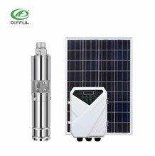 3DSS 1.2-56-24/120 Stainless Steel 3Inch Screw Submersible Solar Pumps 3DSS 1.2-56-24/120